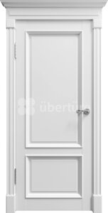 Межкомнатная дверь Римини Серена (глухая) Uberture белый