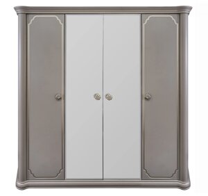 Спальный гарнитур Лали 4Д (с туалетным столиком) Эра Мебель серый камень