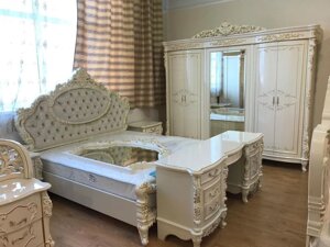 Спальный гарнитур Версаль 6Д Слоним Мебель крем