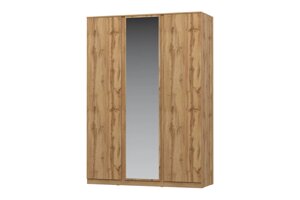 STERN шкаф 3-х дверный с зеркалом (Дуб Вотан 72676506)