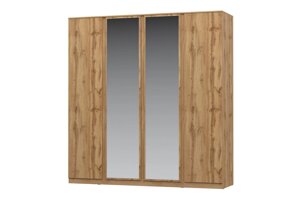 STERN шкаф 4-х дверный с зеркалом (Дуб Вотан 72676509)