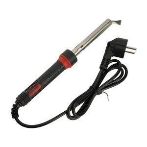 Паяльник с индикатором 80W, нихромовый нагреватель, долговечное жало, 230В STEKKER PLE301-80