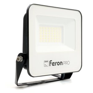 Светодиодный прожектор Feron. PRO LL-1000 IP65 30W 6400K черный