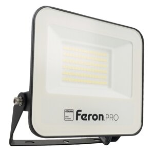 Светодиодный прожектор Feron. PRO LL-1000 IP65 50W 6400K черный