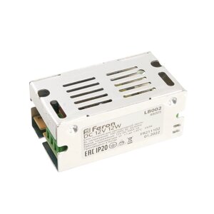 Трансформатор электронный для светодиодной ленты 12W 12V (драйвер), LB002 FERON