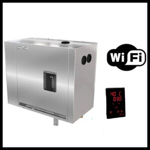Электрический парогенератор Harvia Helix HGP30XW WiFi c автопромывкой (мощность=30 кВт, объем=16-32 м3)