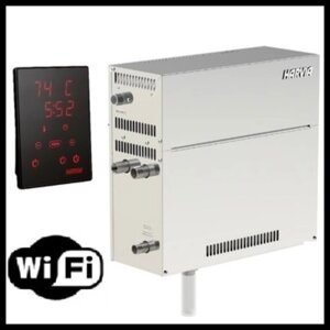 Электрический парогенератор Harvia HGD60 XW WiFi c сенсорным пультом (мощность=6 кВт, объем=2-6 м3)