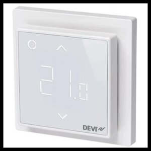 Сенсорный программируемый терморегулятор DEVIreg Smart Polar (Wi-Fi) для теплого электрического пола