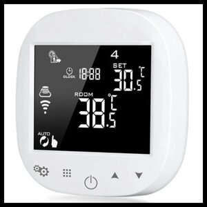 Сенсорный программируемый терморегулятор Opentherm (16А) для теплого электрического пола