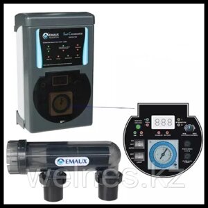 Солевой хлоринатор для бассейна Emaux SSC-15T, с таймером (до 50 м, производительность = 15 гр/ч)