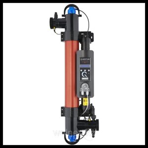 Ультрафиолетовая установка для очистки воды в бассейнах Elecro Quantum QP65EU (мощность = 55 Вт, с озонатором)