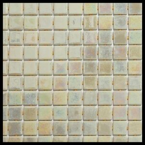 Мозайка стеклянная для бассейна Ezarri Iris Marfil (коллекция Iris, Cream, светло коричневый)