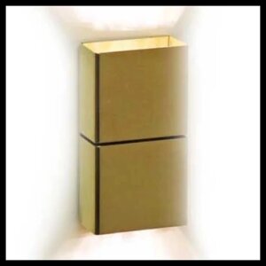 Cariitti SX SQ II Gold светильник настенный для паровой комнаты (золото, 2 Вт, IP67, без источника света)