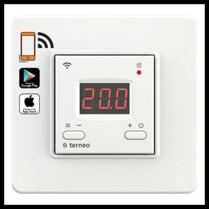 Цифровой программируемый терморегулятор Terneo AX Wi-Fi (16А) для теплого пола (с датчиком пола)