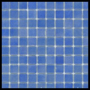 Мозайка стеклянная Alttoglass Nieblas Azul Claro Antideslizante для бассейна (противоскользящая тёмно голубая)