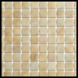 Мозайка стеклянная для бассейна Ezarri Mix 2576-B Anti-Slip (противоскользящая, Mix Beige, слоновая кость)
