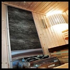 Декоративная каменная стена Harvia