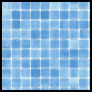 Мозайка стеклянная Alttoglass Alttoglass Nieblas Azul Celeste (3004) для бассейна (светло голубая)
