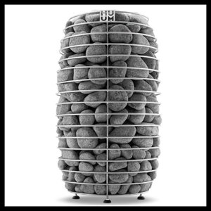 Электрическая печь для сауны Huum Hive mini 10,5 (мощность = 10,5 кВт, объем = 10-17 м3, под выносной пульт управления)