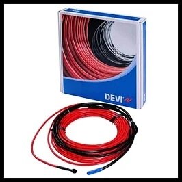 Нагревательные кабели DEVIflex 10T (двухжильные) для теплого пола