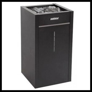 Электрическая печь Harvia Virta Combi HL90S Auto Black (с парообразователем, под выносной пульт управления)