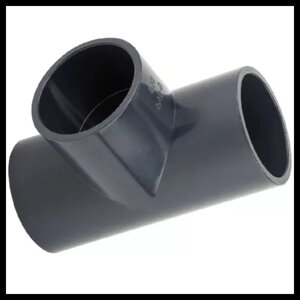 Тройник PVC (ПВХ) для бассейна (75 мм)