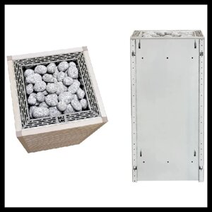 Электрическая печь для сауны Huum Core SS 11 (мощность = 10,5 кВт, объем = 10-20 м3, под выносной пульт управления)