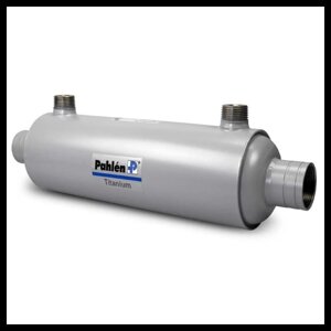 Теплообменник для бассейна Pahlen Hi-Flow T28 Titanium титановый (спиральный, 28 кВт, сплав титана)
