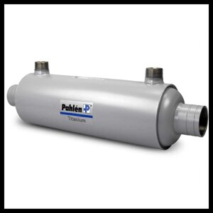Теплообменник для бассейна Pahlen Hi-Flow T40 Titanium титановый (спиральный, 40 кВт, сплав титана)