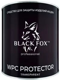 Масло для террасной доски ДПК Black Fox Protector 2,5 л (прозрачный) от компании ТОО "ABBEX" - фото 1