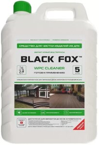Чистящее средство для террасных досок из ДПК BLACK FOX wpc cleaner