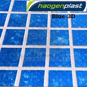 ПВХ лайнер для бассейна Haogenplast MATRIX BLUE 3D в Алматы от компании ТОО "ABBEX"