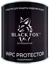 Масло для террасной доски ДПК Black Fox Protector 2,5 л (прозрачный)