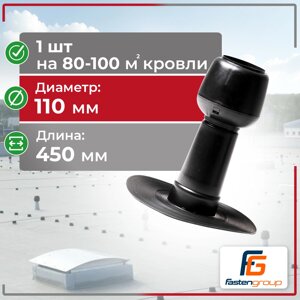 Дефлектор кровельный Polyvent Super Д110мм