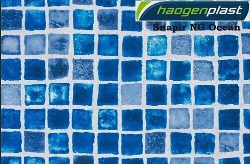 ПВХ лайнер для бассейна Haogenplast SNAPIR NG BLUE от компании ТОО "ABBEX" - фото 1