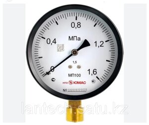Манометр мп 100м-1,6мпа, юмас