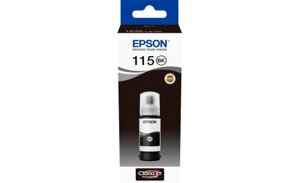 Контейнер с чёрными пигментными чернилами Epson C13T07C14A I/C (b) L8160/L8180