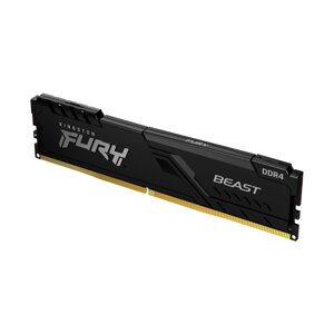 Модуль памяти kingston FURY beast KF426C16BB1/16 DDR4 16GB 2666mhz