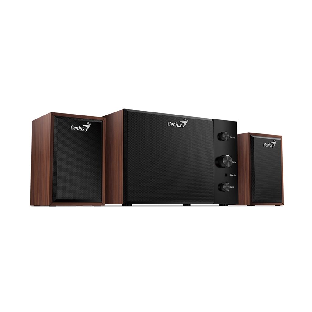 Акустическая система Genius SW-2.1 350 Brown - распродажа