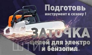 Профессиональная заточка цепей бензопил и электропил в Алматы с гарантией