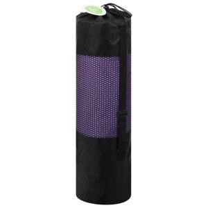 Чехол для йога-коврика 70 30 см (для коврика толщиной до 1 см), цвет чёрный