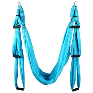 Гамак для йоги 250 * 140 см, цвет голубой