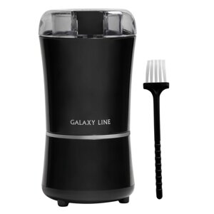 Кофемолка Galaxy GL 0907, электрическая, ножевая, 200 Вт, 50 г, чёрная