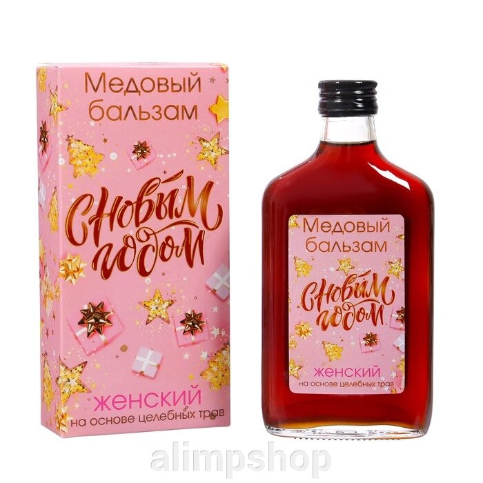 Новогодний медовый бальзам Vitamuno алтайский "Женский" , 250 мл от компании alimpshop - фото 1