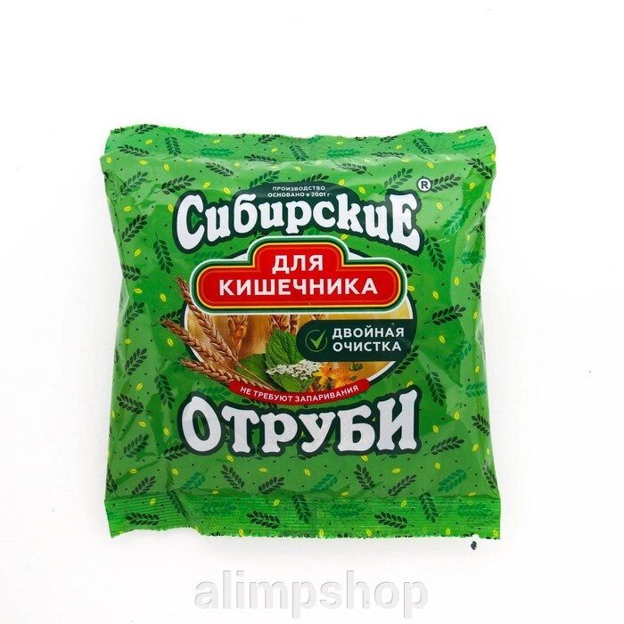 Отруби Сибирские для Кишечника, 200 г от компании alimpshop - фото 1