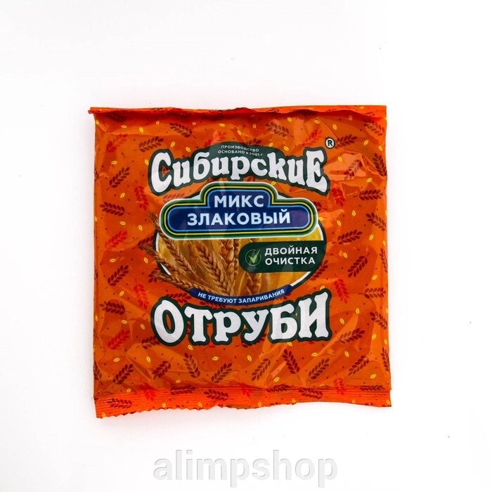 Отруби Сибирские Злаковый микс, 180 г от компании alimpshop - фото 1