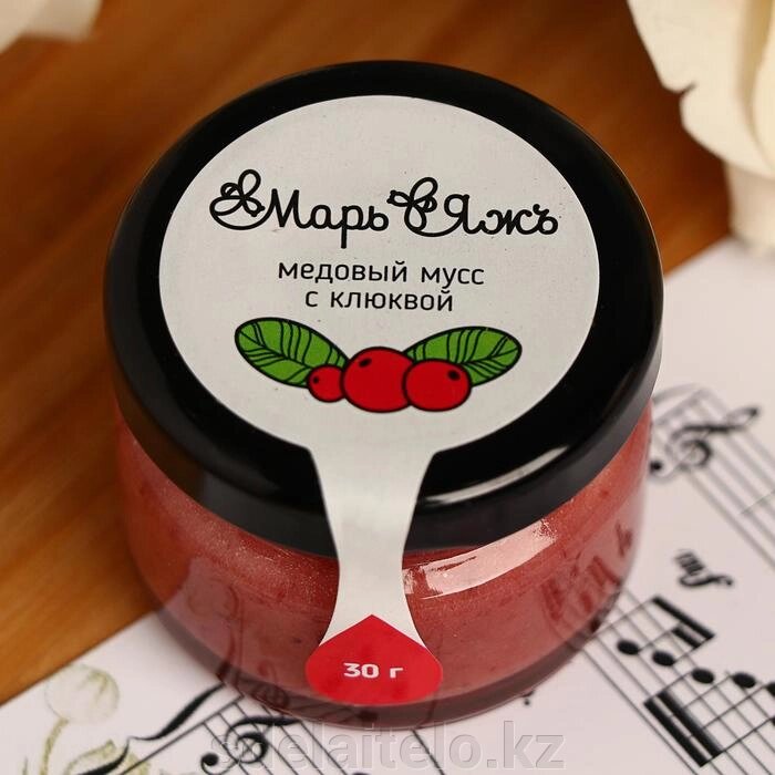 Медовый мусс «Марь&amp;Яжъ», с клюквой, 30 г - Казахстан