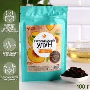 Чай китайский улун, вкус: персик, снижение веса, очищение от токсинов, 100 г. в Алматы от компании alimpshop