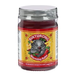 Бальзам разогревающий красный Binturong Warming Balm с Чили перцем, 50 г в Алматы от компании alimpshop