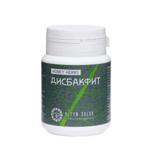 Комплекс Дисбакфит HONEY HERBS, 60 таблеток по 500 мг в Алматы от компании alimpshop